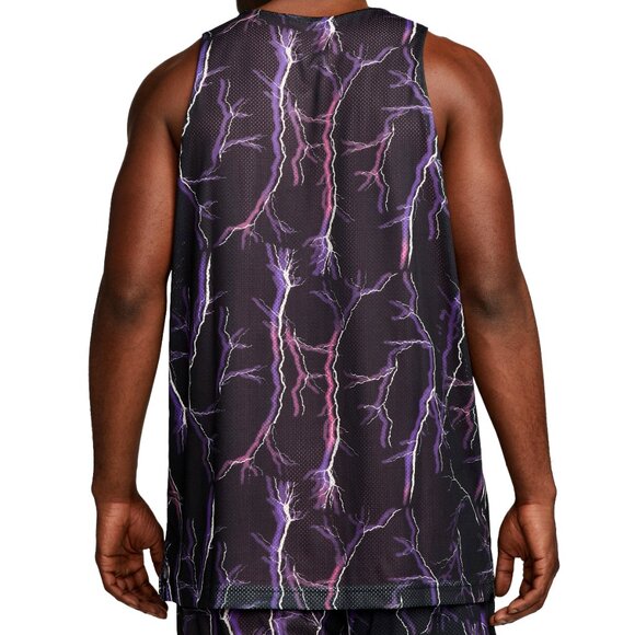 $80 NIKE PREMIUM REVERSIBLE BASKETBALL JERSEY DQ5830-542 GRAPE/PINKSICLE S - Picture 4 of 9